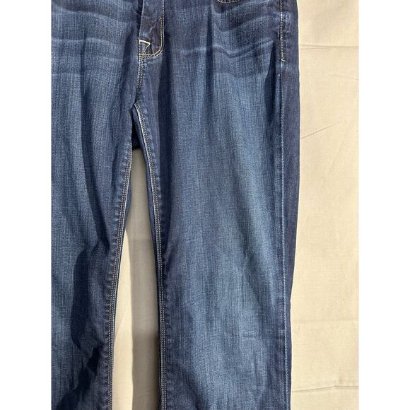 7 For All Mankind High Waist Bootcut Jeans Womens 30 Medium Wash Stretch Y2K - Picture 8 of 13